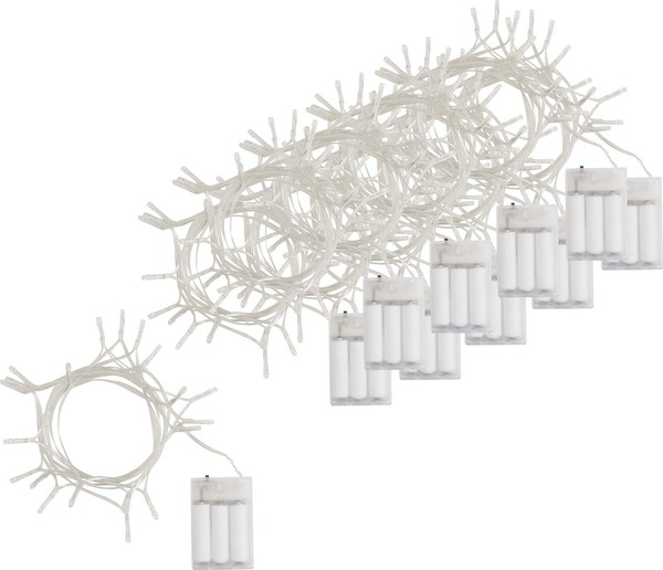 "Vbs Xxl Led-Lichterketten \"20 Leds\", 10 StüCk, Batteriebetrieben"-image