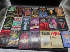 vintage PAPERBACK BOOK LOT 2 SCI FI FANTASY HORROR THE KEEP vision NEST