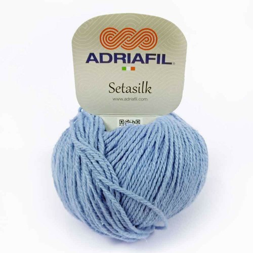 50g SETASILK ADRIAFIL Seide Baumwolle Sommerseide Seidengarn vegan Strickgarn - Bild 20 von 25