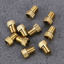 10Pcs Presta to Schrader Valve Adapter Converter Bicycle Bike Tire Tube Sports