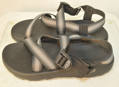 Chaco Men’s Z/1 Classic Sandals Split Gray Black Hiking Water Outdoor Size 11 Chaco Men main image 2