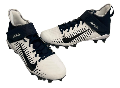 Nike Alpha Menace Pro 2 Mid Football Cleats Team Navy Size  display picture 1