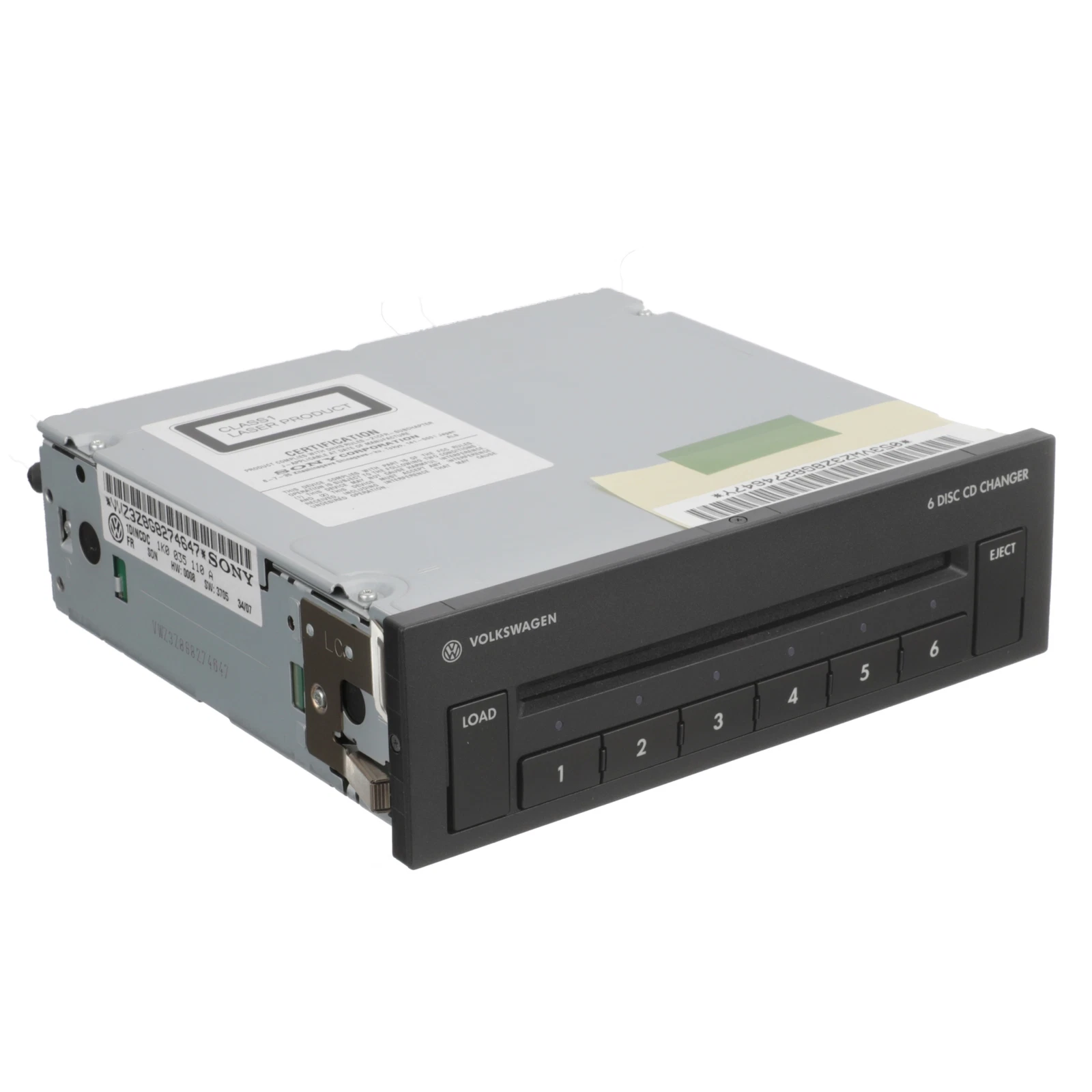 Cambiante de CD de 6 discos para Volkswagen (N/P 1K0035110A)
