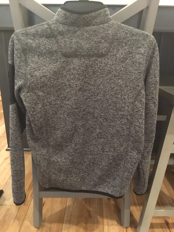 Chaqueta CCM Hockey Polar Capa Base Cremallera Completa-Gris Talla Juvenil Grande Foto 2 de 4