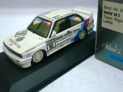 WOW EXTREMELY RARE BMW M3 E30 SE #10 Laffite Zolder 1990 DTM 1:43 Minichamps-635