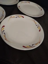 Corelle Celebration 4 Dinner Plates Vitrelle Corning USA