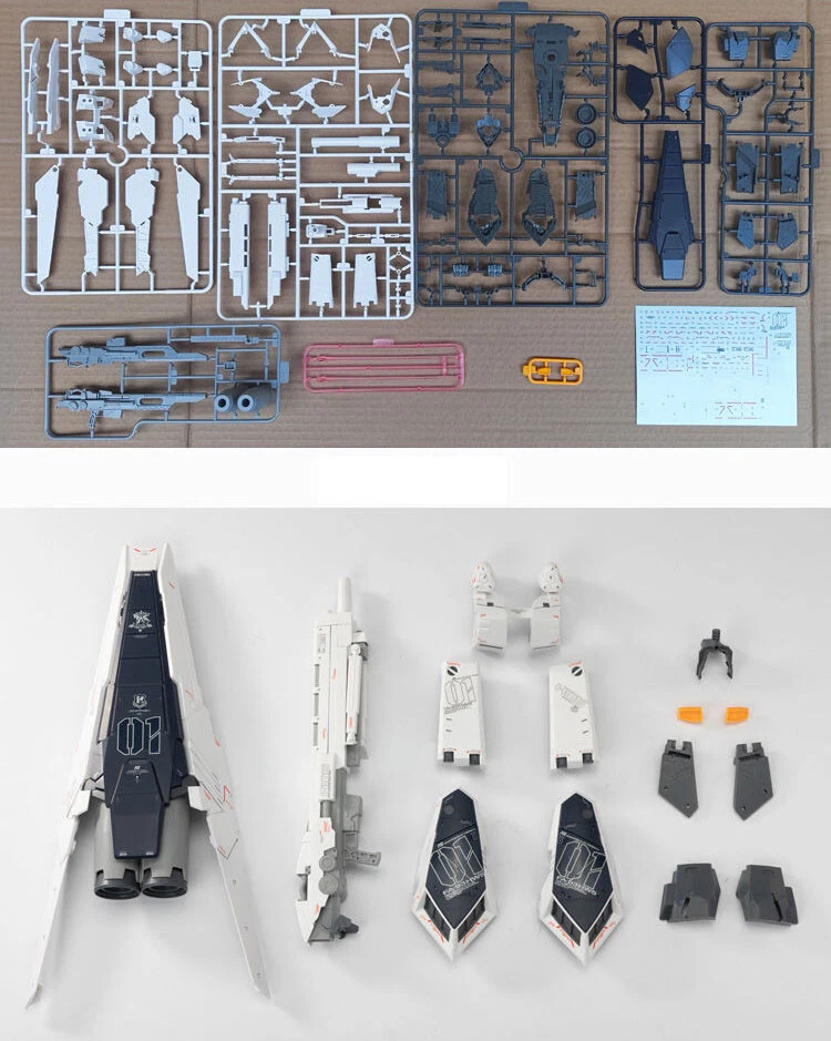 Juego de kit modelo HWS para MG 1/100 RX93 Nu Ver ka Foto 3 de 4