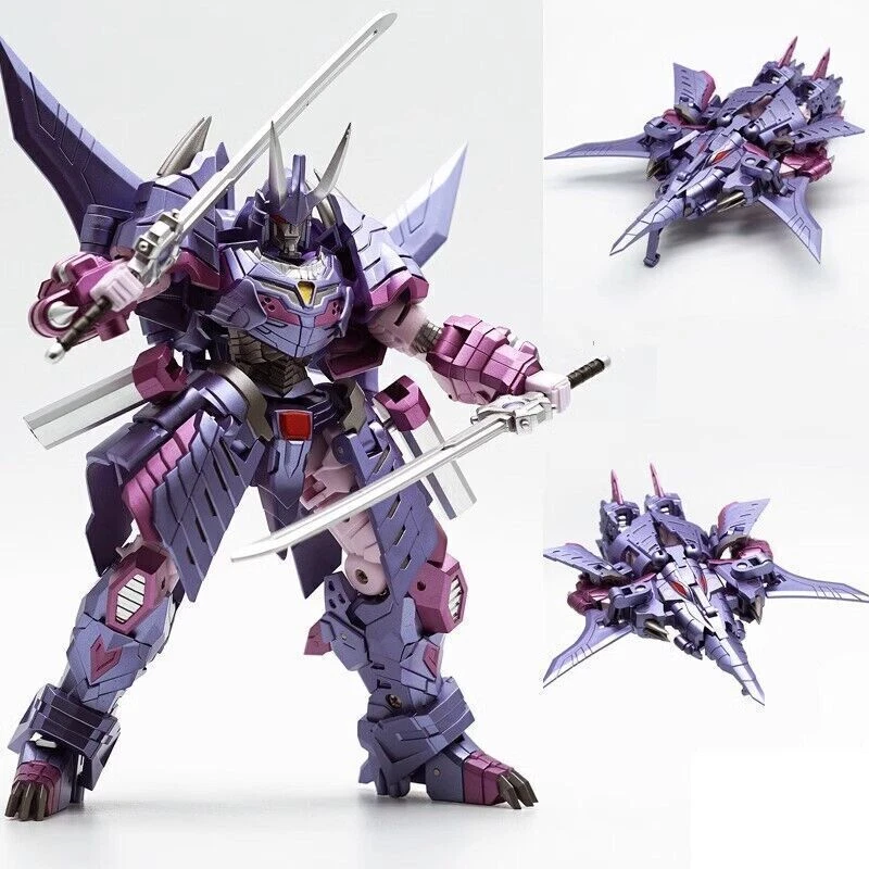 Pangu Toys PT-06 Flame Blave Storm Cyclonus Action Figure Transforms Toy Gift - Image 3 of 4