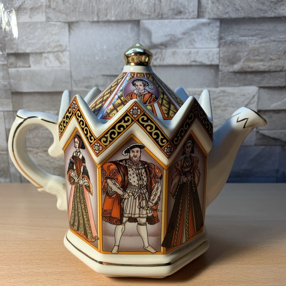 Sadler Teapot King Henry VIII And His Six Wives No. 4440 eBay
