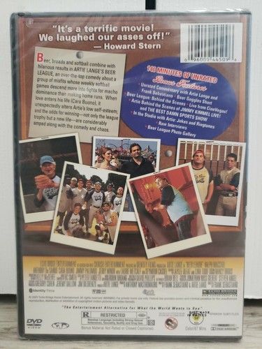 Beer League (DVD, 2007, Breitbild) Artie Lange Ralph Macchio brandneu & versiegelt - Bild 2 von 2