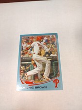 2013 Topps Wal-Mart Blue Domonic Brown #625 (PWE)(02)
