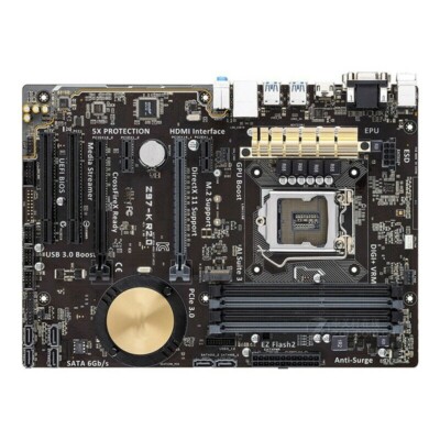 LGA 1150 Motherboard ASUS Z97-K R2.0 DDR3 RAM USB 3.0 VGA DVI HDMI M.2 SATA III