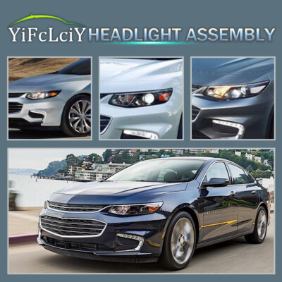 New Halogen Headlight For Chevrolet Malibu 2016-2018 – Left Driver Side