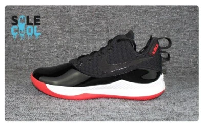 Nike LeBron Witness 3 Premium Black Red for Sale | Authenticity