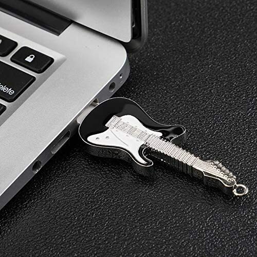 Clé USB 128 Go en Forme d'Instrument de Musique Mémoire Stick Idéal Pour Cadeau - Afbeelding 7 van 10