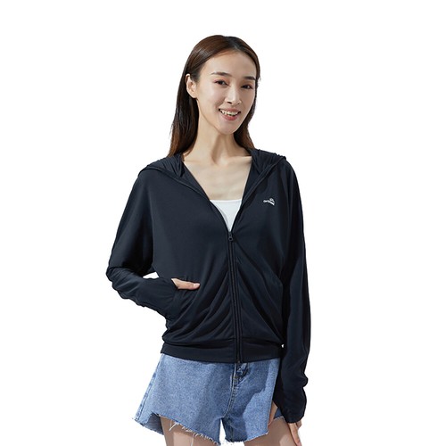 Oh!Sunny Women's Sun Protection Coat Anti-UV UPF 50+ Hooded Jackets Pull Up Tops - Picture 4 of 22