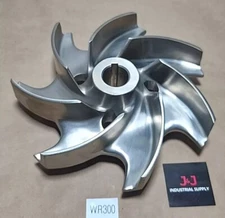 *NEW SURP* Fristam Stainless Steel Impeller 30mm Bore Part# ? 7 Vane + Warranty!