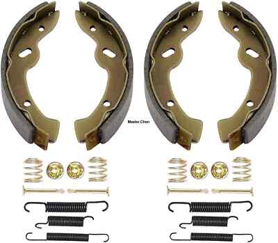 Brake Shoes Bendex Drum Brakes Springs Kit for EZGO TXT Medalist 1997 Up