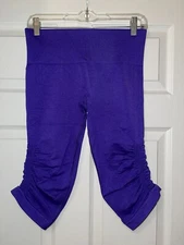 Lululemon Ebb And Flow Crop - Purple - Size 8
