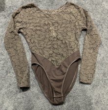 Vintage Victorias secret 90  s Gold Label long sleeve bodysuit Size Medium