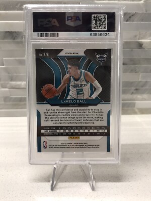 その他 Lamelo Ball silver prizm psa9 2020-21 Panini Prizm - Silver Prizm #278 LaMelo Ball PSA 9 Rc