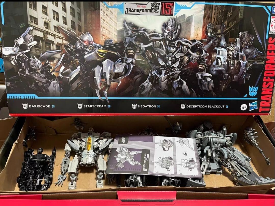 NEW Hasbro Transformers 15th Anniversary Decepticons Set Action Figure in  Stock