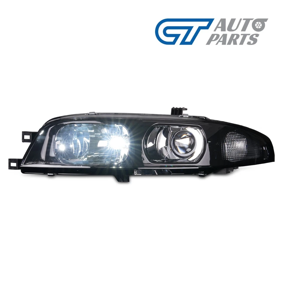 JDM Black OE Projector Headlights for Nissan Skyline R33 GTR GTS25 GTS S1 & S3 - image 2 of 4