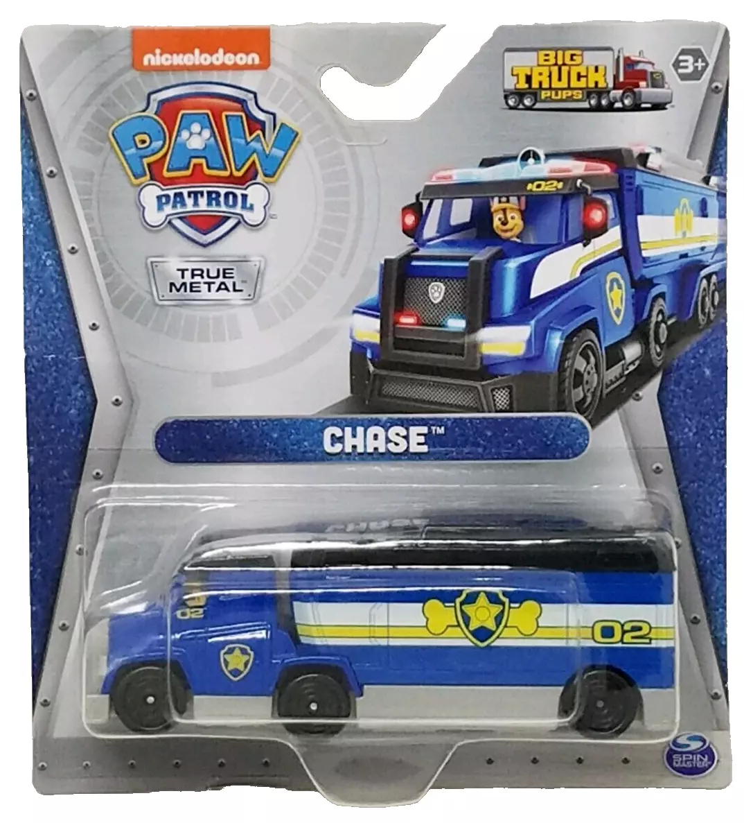 Voiture Paw Patrol Camion et Figurine Chase Big Truck Pups Paw - Voiture