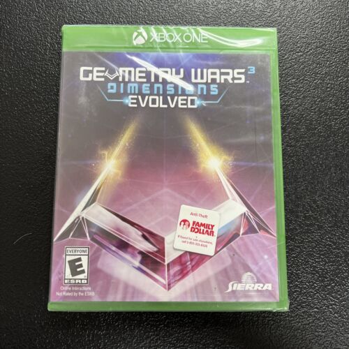 Geometry Wars 3: Dimensions Evolved ( Xbox One, 2016) Family Dollar Reseal - Afbeelding 1 van 1