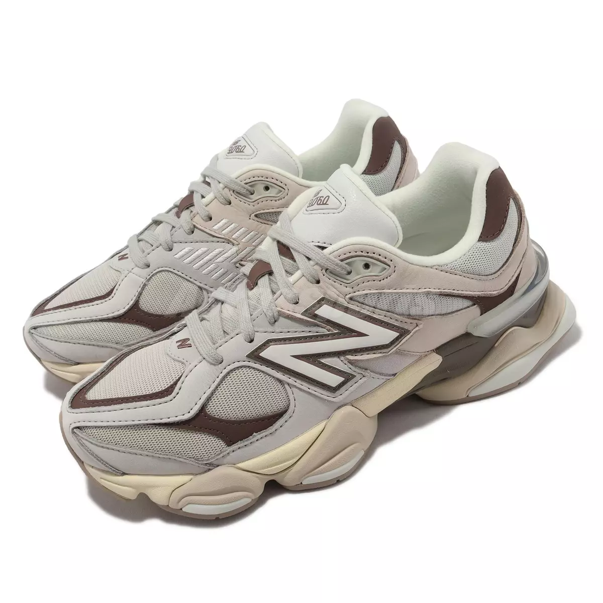 New Balance 9060 NB Grey Matter Timberwolf Men Unisex Casual Shoes U9060FNA-D