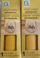 NEW Crafter’s Square Light  Permanent Vinyl Paper Cutting Machine Lot Of 2