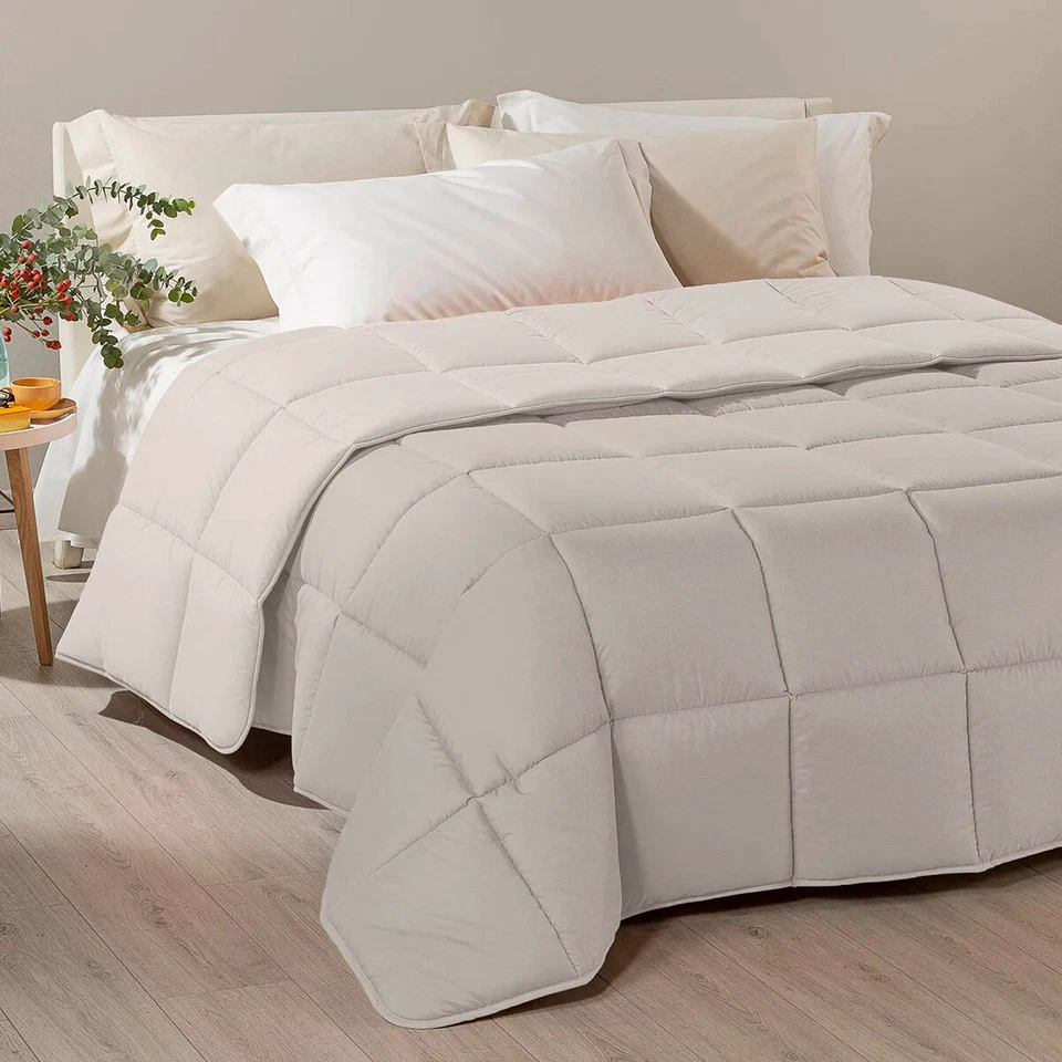 Trapunta invernale Modern Caleffi tinta unita bicolor - dimensioni varie X295 - Immagine 2 di 4