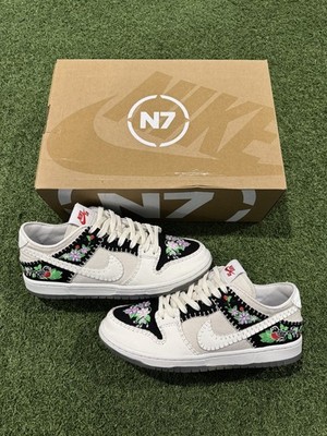 Size 8- Nike Dunk Decon SB Low N7 - Sail Black FD6951-300