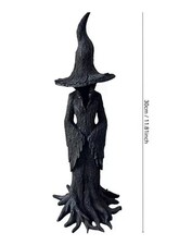 Cracker Barrel 2025 Halloween Decor LARGE 11.81  30cm Witch Statue - New