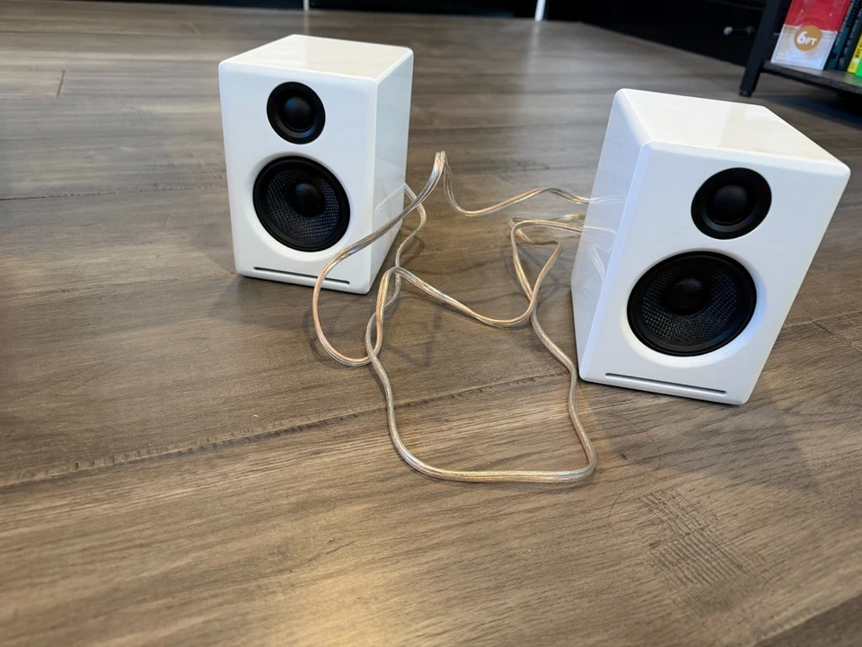 Audioengine A2+ 24 Bit 60 Watt Bluetooth Desktop Computer Speakers for Music - Image 2 of 4