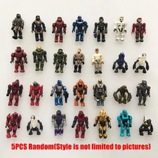 5Pcs Random Mega Halo Construx UNSC Spartan Elite ODST Grunt Soldier Master #1