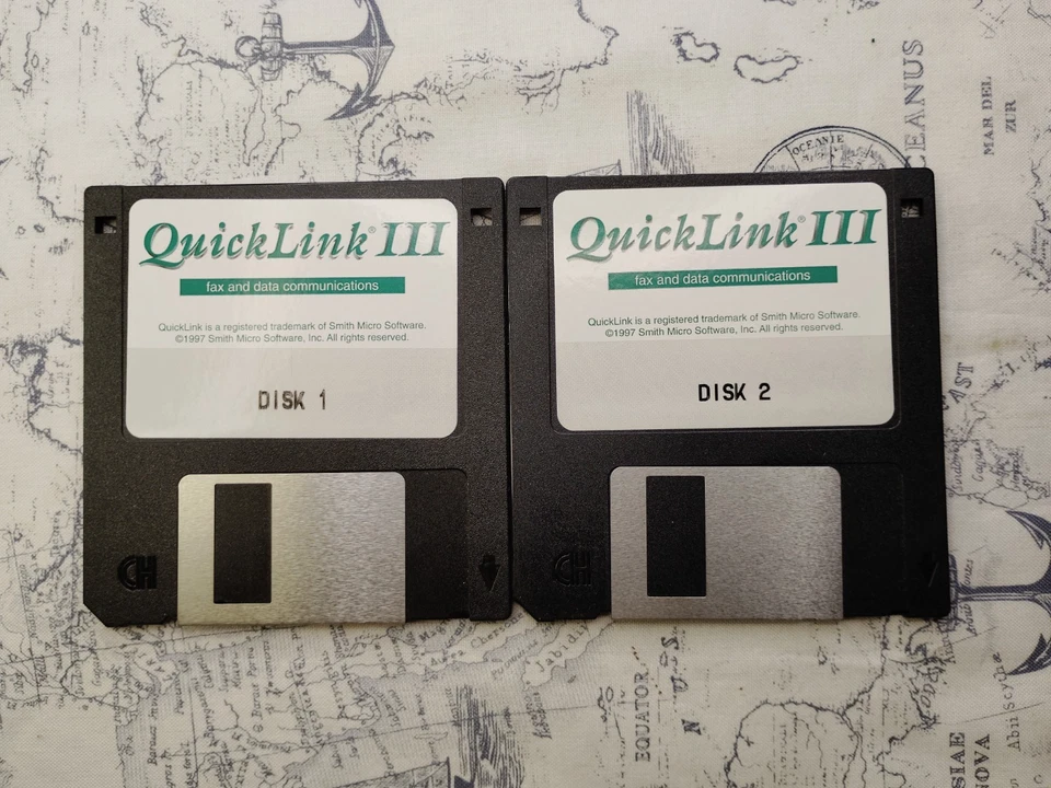 Viking Components Smith Micro QuickLink MessageCenter III Modem Software CD/3.5" - Image 3 of 4