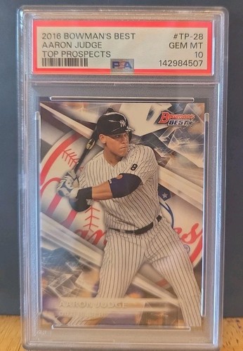 2016 Aaron Judge Bowman’s Best Top Prospects PSA 10 #TP-28 Yankees 🔥⚾️