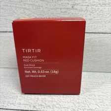 TIRTIR Mini Mask Fit Red Cushion  #22C Peach Beige  -  Authentic &  U.S. Seller