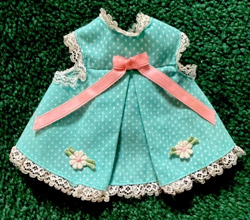 Mattel Baby Small Talk Dress Vintage 1967 Japan Fits 10" Doll