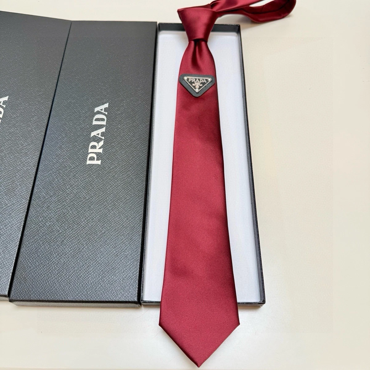 PRADA Red Ties for Men for sale | eBay