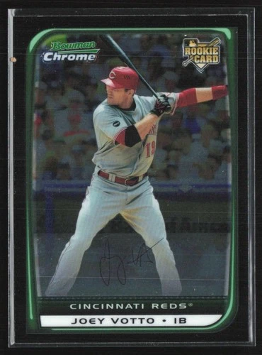 Joey Votto 2008 Bowman Chrome RC E #BDP9 Cincinnati Reds