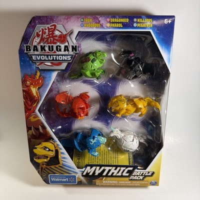 Bakugan Evolutions Mythic Battle Pack Walmart Exclusive 6 Figures