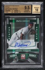 2010 Donruss Elite Extra Edition Rookie /25 Arodys Vizcaino BGS 9.5 Auto 0s3