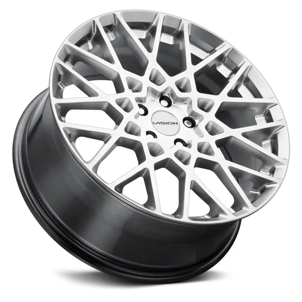 Vision 474 RECOIL Wheel 17x8 (38, 5x114.3, 73.1) Silver Single Rim Foto 2 de 3