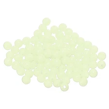 Fishing Beads Glow Soft Plastic Fish Rigs 5 mm (500 Pack, Natural Color)