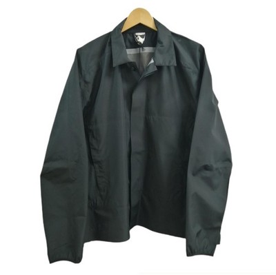 GR10K Nylon Jacket L Black Lightweight Windbreaker Used