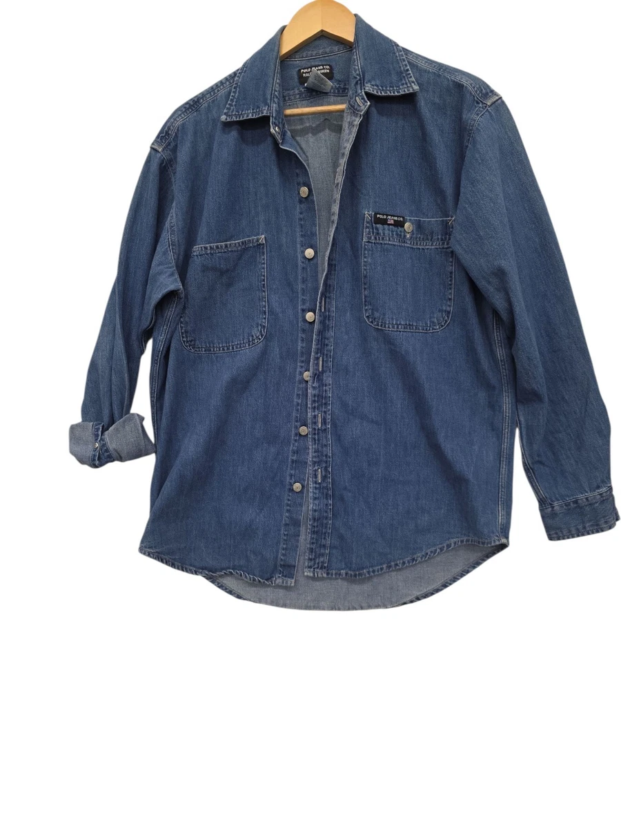 Polo Ralph Lauren Denim Casual Button-Down Shirts for Men for sale