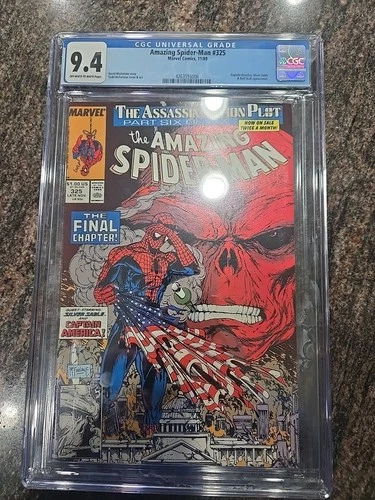 The Amazing Spider-Man #325 Newsstand Variant (Marvel Comics Late November 1989)