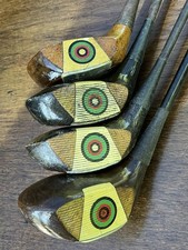 Four Fancy Face Wright  Ditson Record Woods